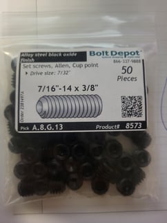 Allen screws